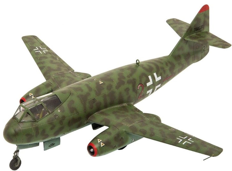 Model asamblat  Revell Armată: Avion de vânătoare german  Messerschmitt P.1099A