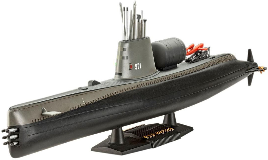 Model de asamblat Revell Militar: Submarine - U.S.S. Nautilus