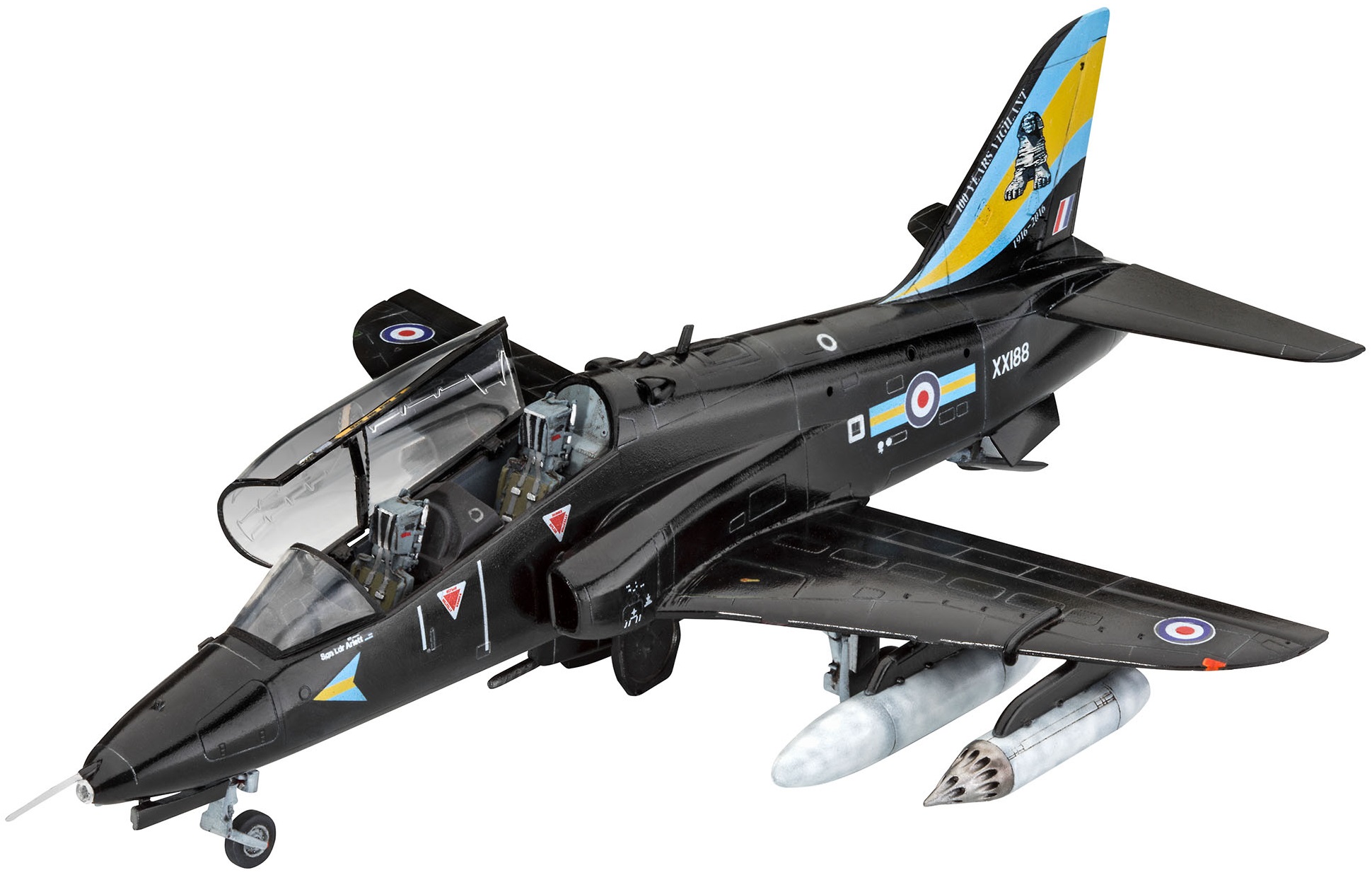 Model asamblat  Revell Militar : Avioane - BAe Hawk T.1
