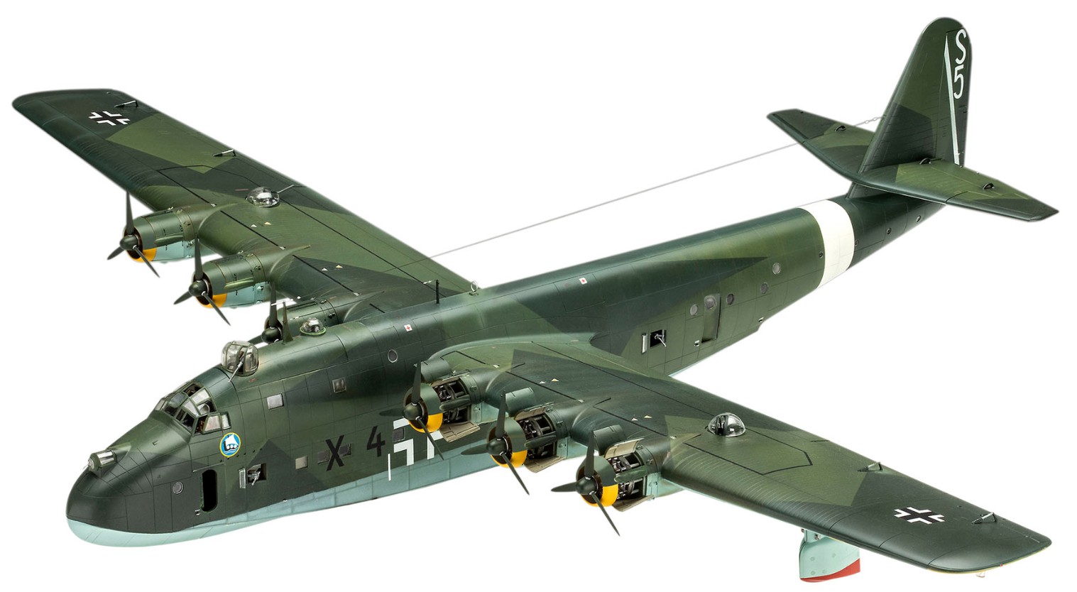 Model asamblat  Revell Militar: Avioane - Blohm &amp; Voss BV222
