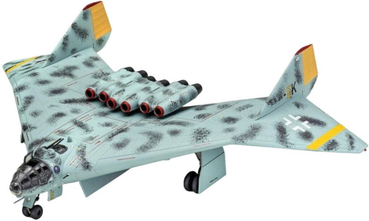Model asamblat  Revell Militar: avioane - bombardier Arado Ar-555