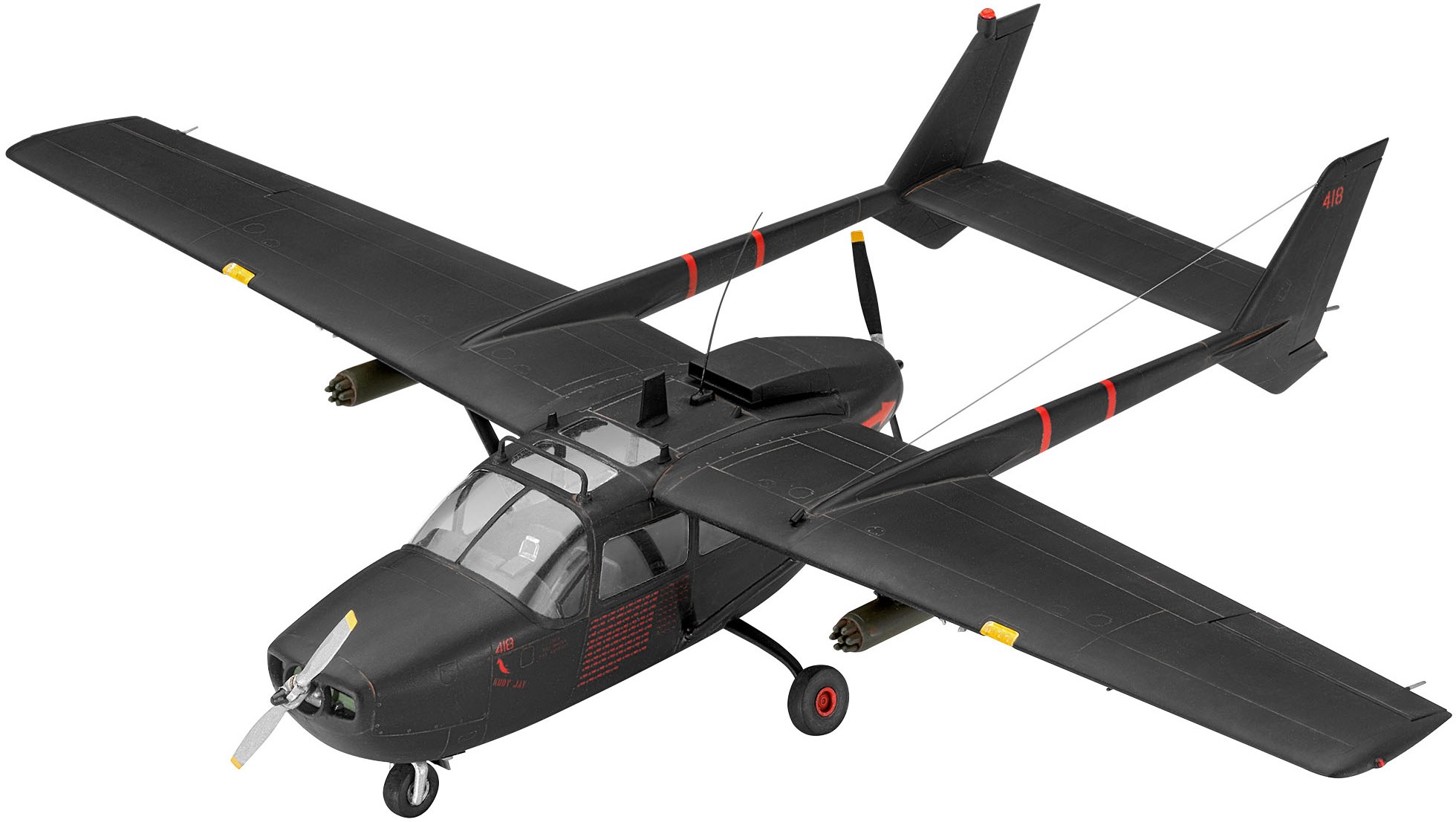 Model asamblabil Revell Militare: Avioane - O-2A Skymaster