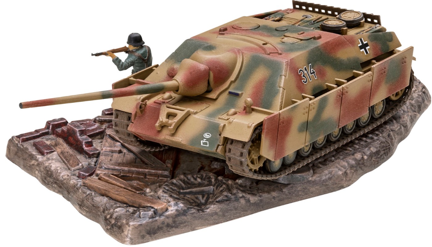 Model asamblat  Revell Militar: Tancuri - Jagdpanzer IV (L/70)