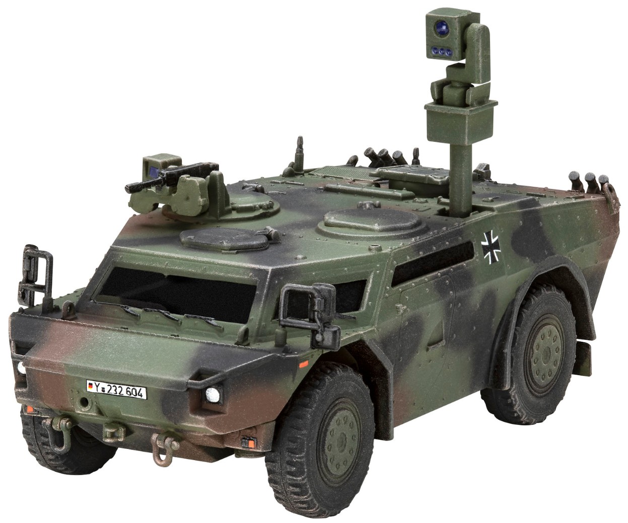 Model asamblat  Revell Militar: Tancuri - Tanc de recunoaștere Fennek