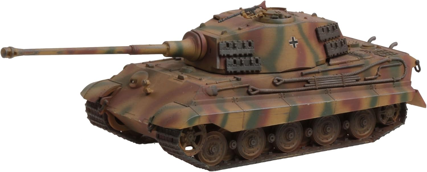 Model de asamblat Revell Militar: Tancuri - Tiger II Ausf. B (cu accesorii incluse)