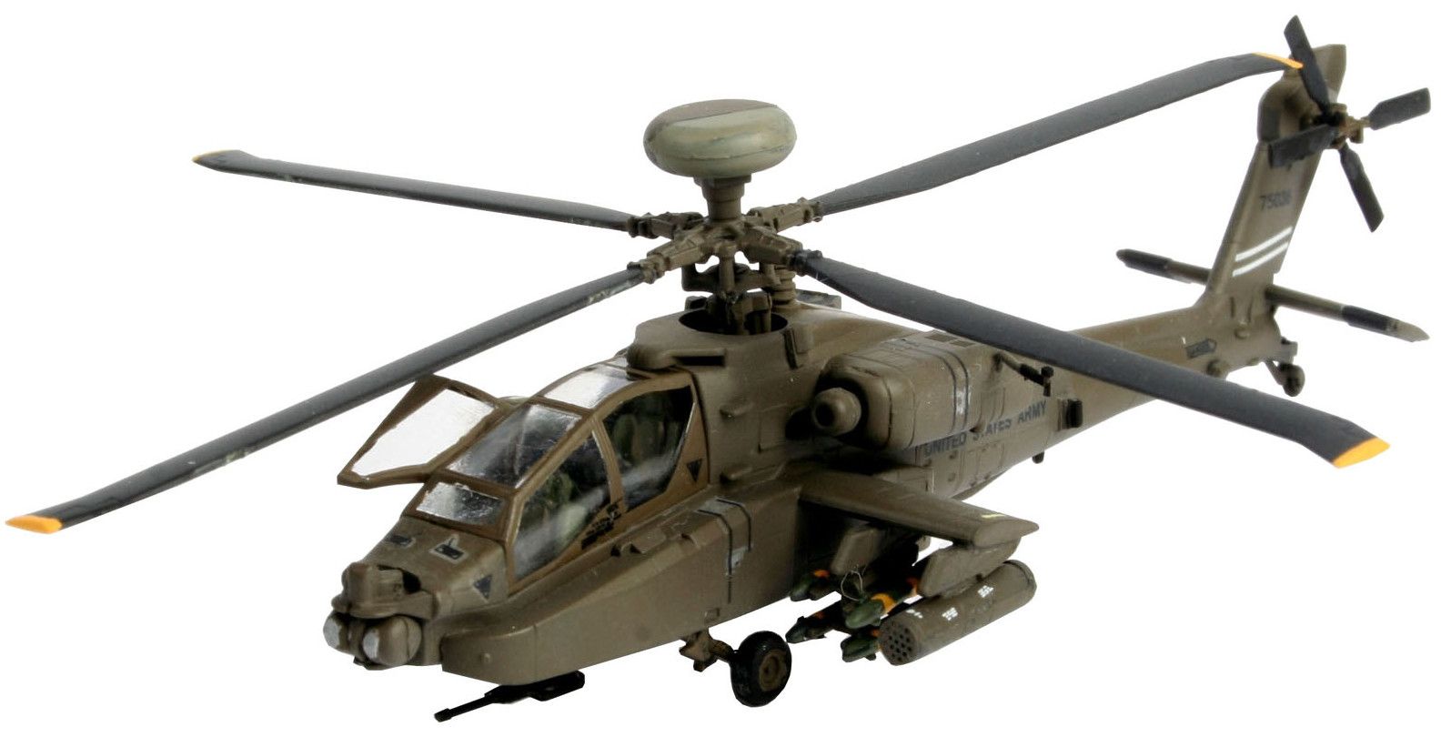 Model asamblat  Revell Militar : Elicoptere - AH-64D Longbow Apache