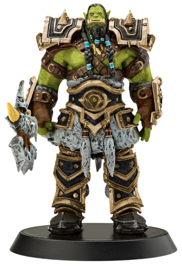 Model de asamblat Revell: World of Warcraft - The Orc Thrall (13 cm)