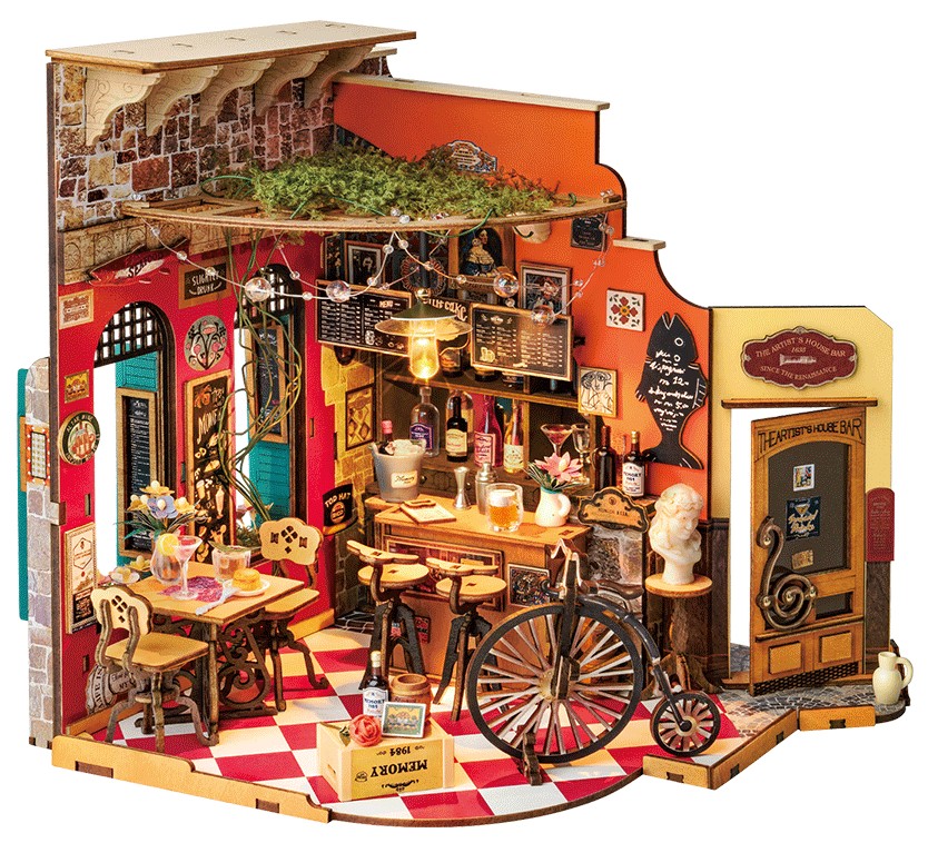 Model de asamblat Robo Time - Bar "Sănătate"