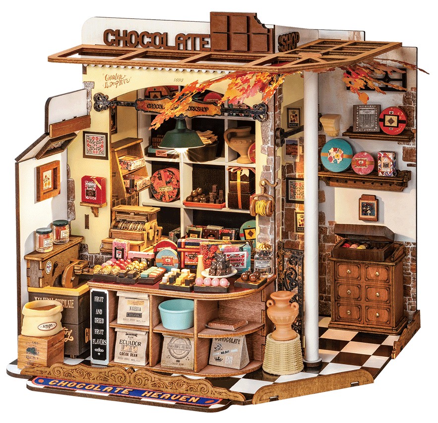 Model de asamblat Robo Time - Magazinul de delicii de ciocolată