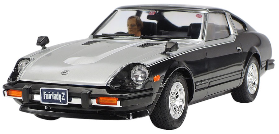 Model de asamblat TAMIYA Modern: Mașini - Nissan Fairlady 280Z T-Bar Roof