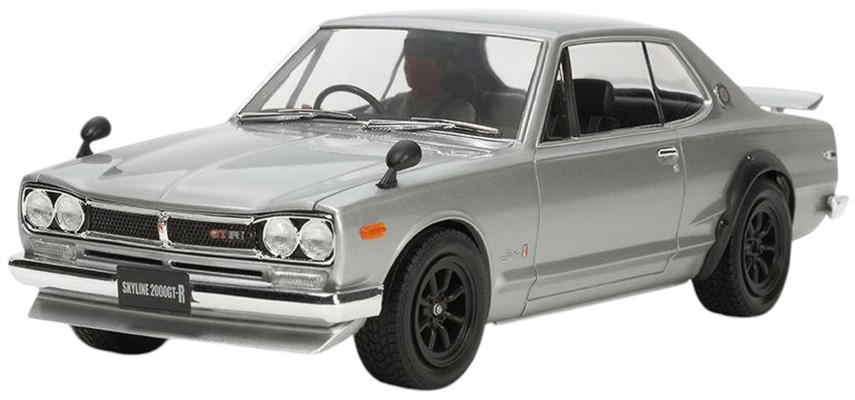 Model de asamblat TAMIYA Modern: Mașini - Skyline 2000GT-R StCustom