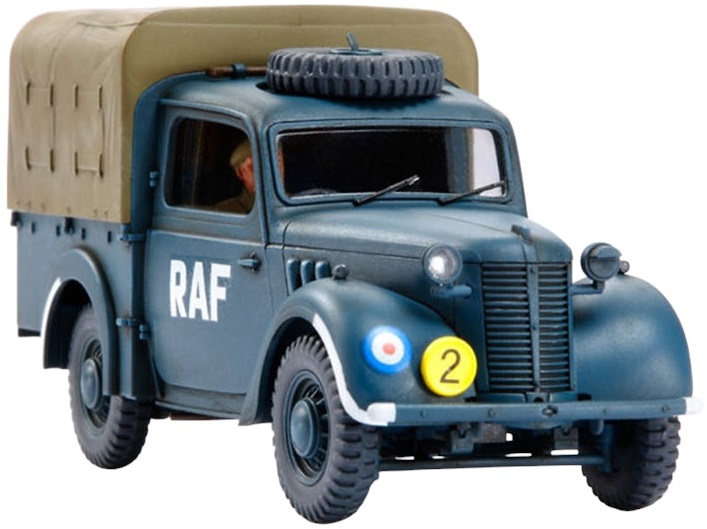 Model de asamblare TAMIYA Militar: Mașini - Mașină britanică de pasageri cu 10 CP. (TAM32562)