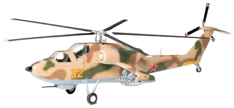 Model de asamblat Tamiya Militar: Elicoptere - Soviet Helicopter Mil, 1:72