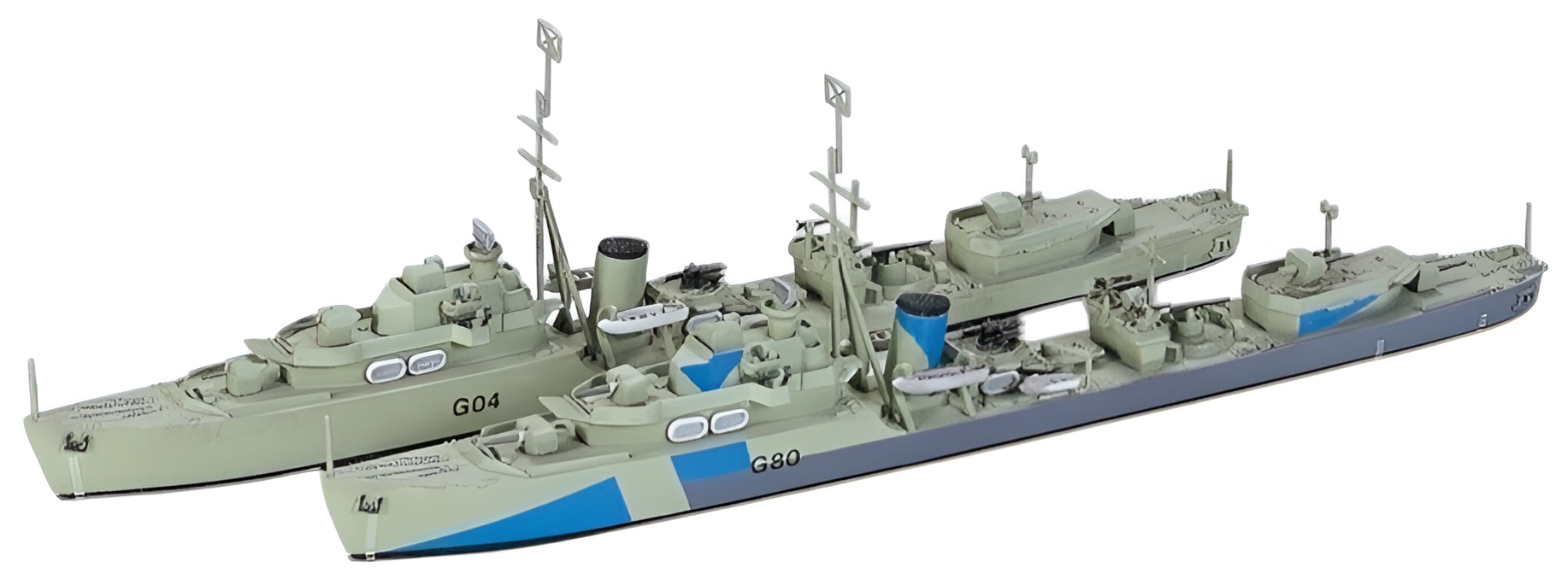 Model de asamblare TAMIYA Militari: Nave - British Destroyer O Class (TAM31904)