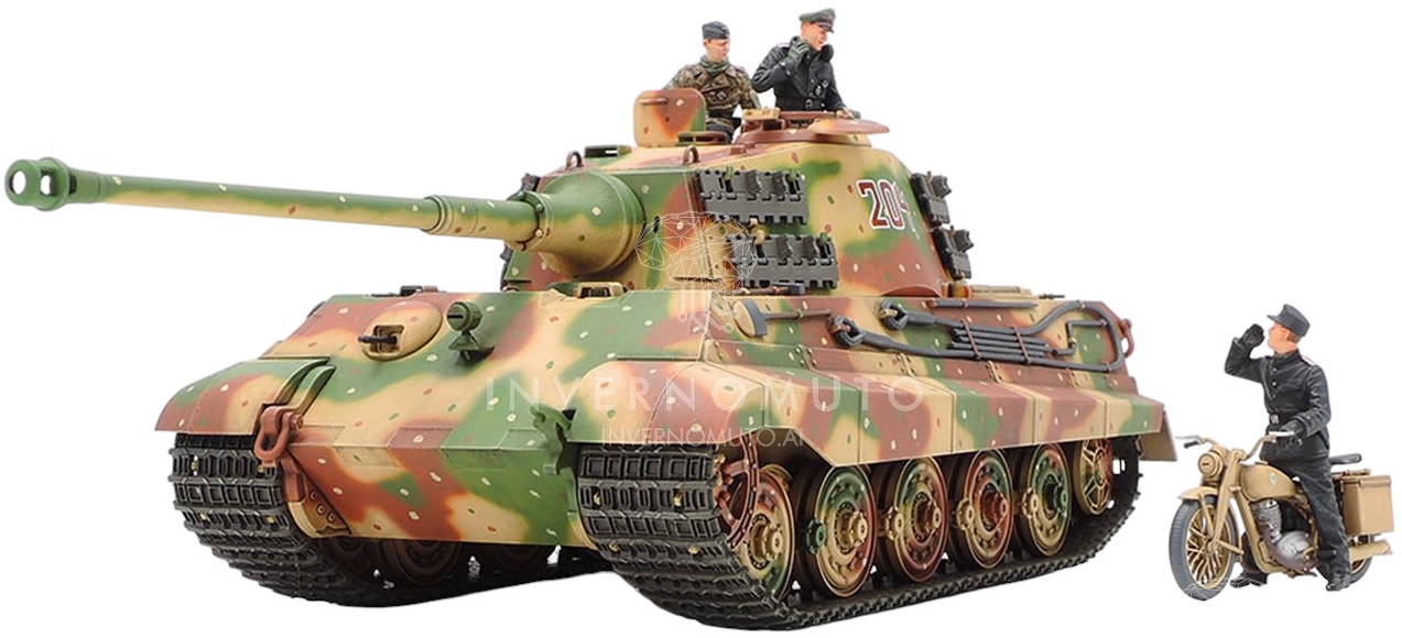 Model de asamblare TAMIYA Militari: Tancuri - King Tiger Ardennes Front (TAM35252)