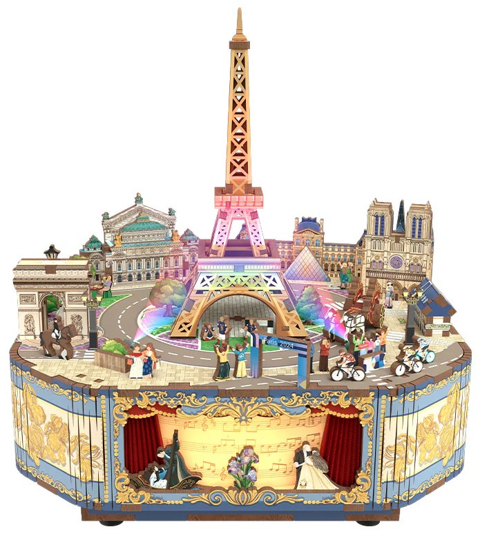 Model de asamblare Tonecheer - Parisul romantic