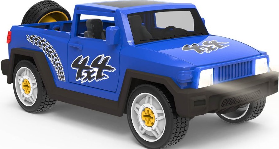 Jucărie de asamblat Battat - Jeep sport