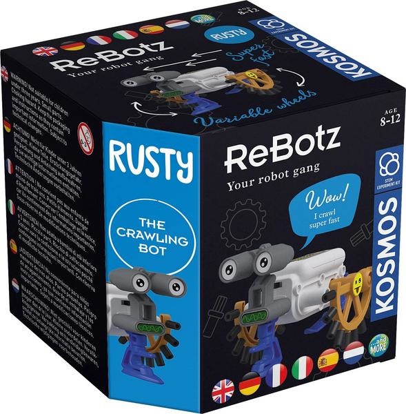 Jucărie de asamblat Kosmos ReBotz - Robotul târâtor Rusty