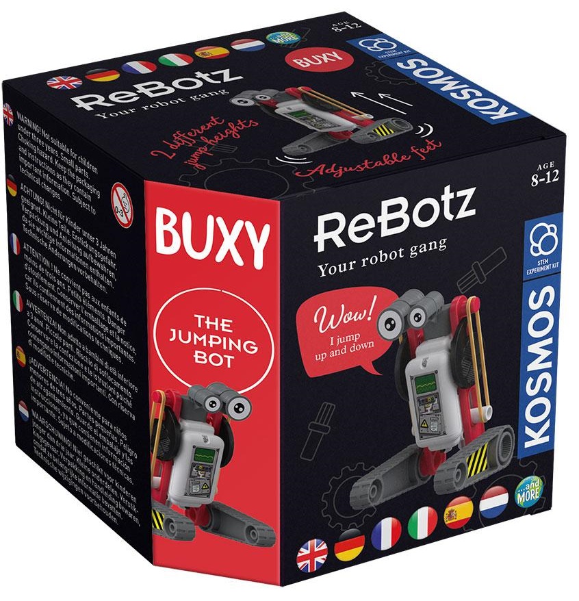 Jucărie de asamblat Kosmos ReBotz - Robotul săritor Bucky