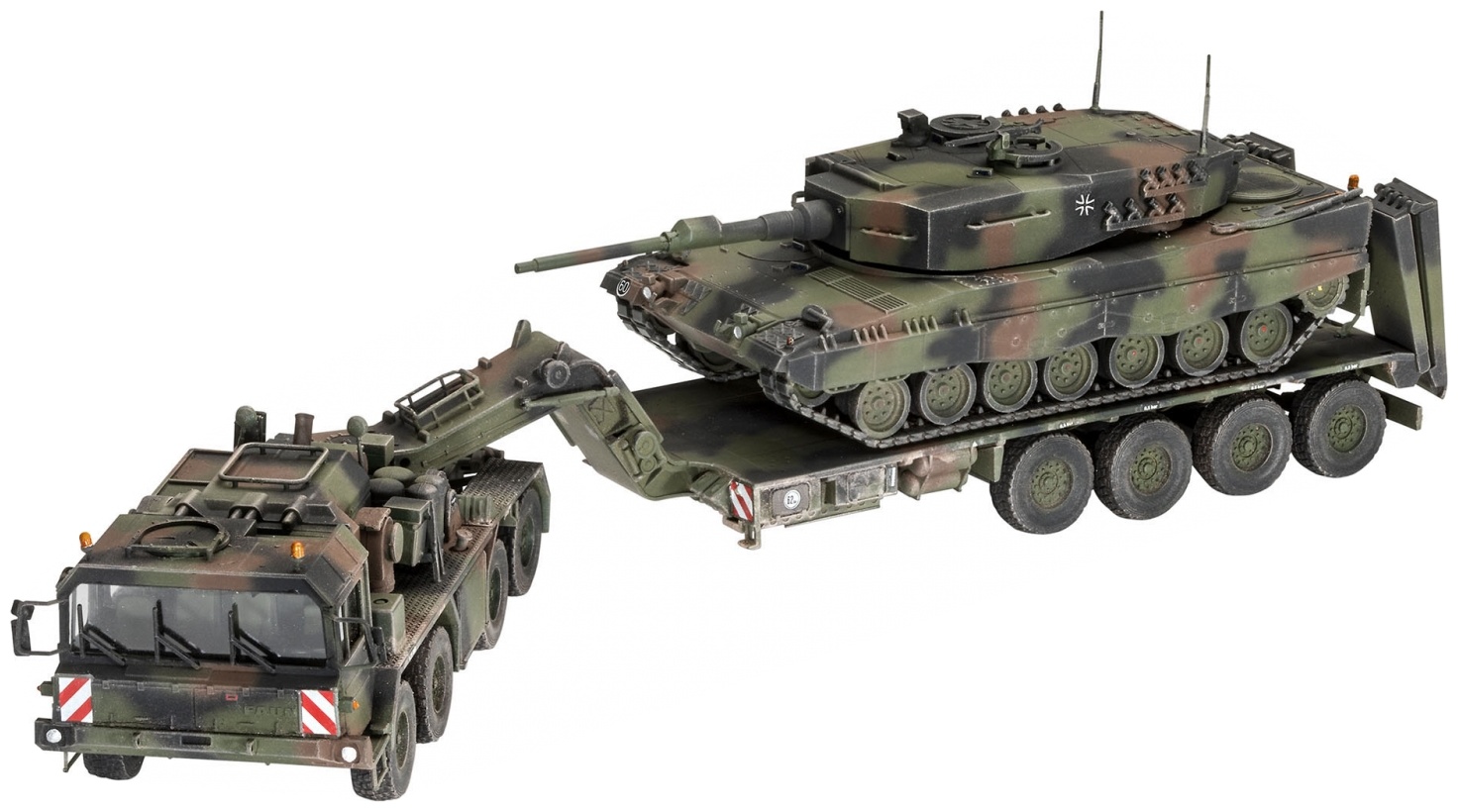 Modele de asamblat Revell Militar: Tancuri - SLT 50-3 "Elephant" + Leopard 2A4, 421 piese