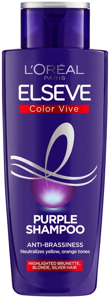 L'Oréal Elseve Șampon Color Vive Purple, 200 ml