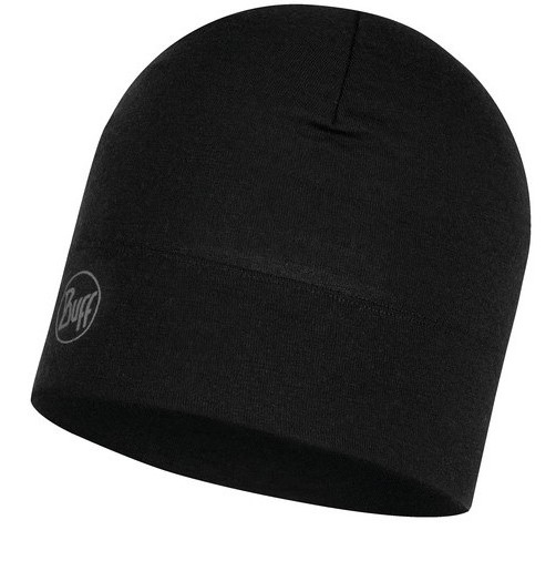 Căciulă BUFF - Midweight Merino Wool Hat, negru