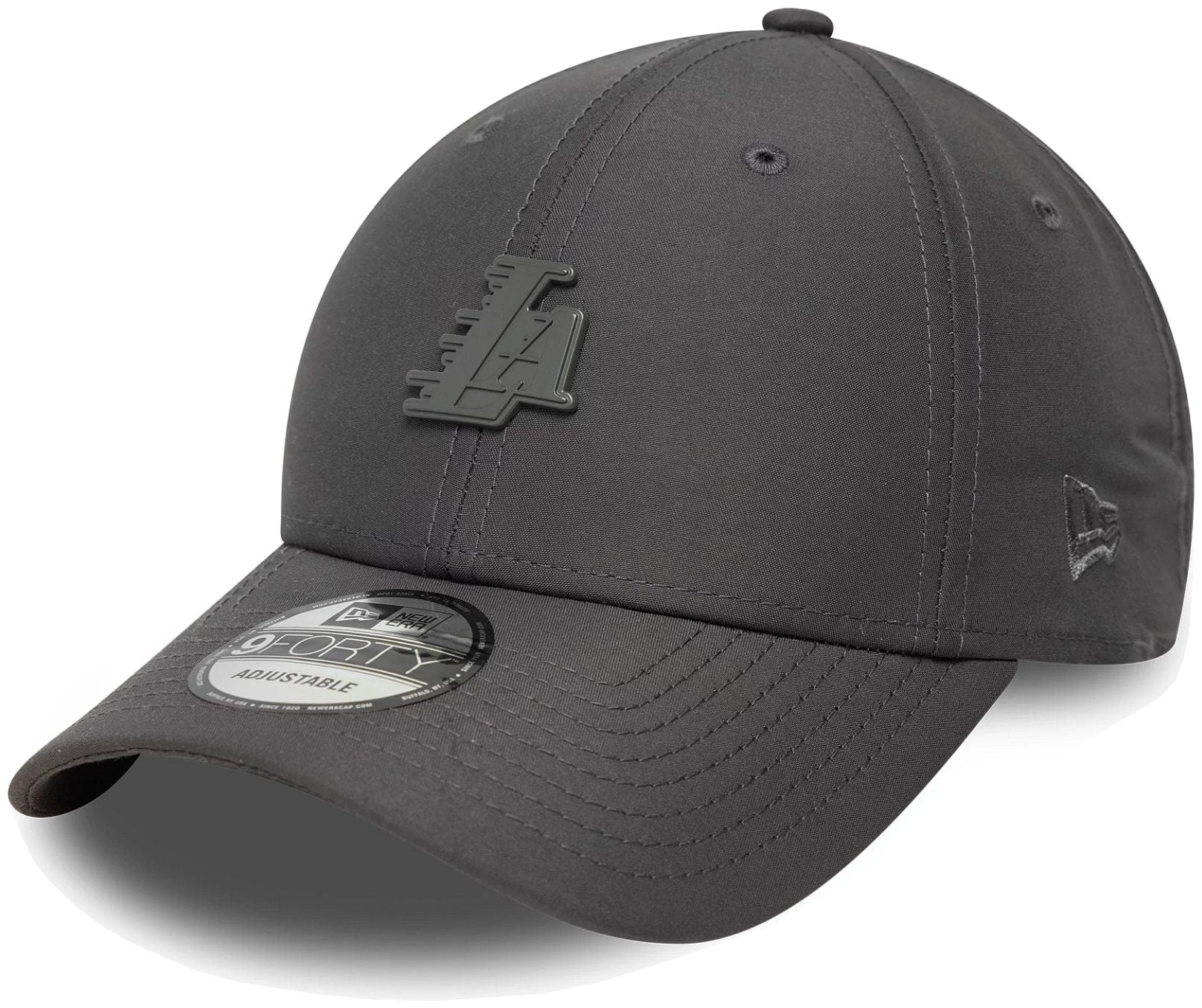 Șapcă cu cozoroc New Era - MLB LA Lakers Pin 9FORTY, gri închis