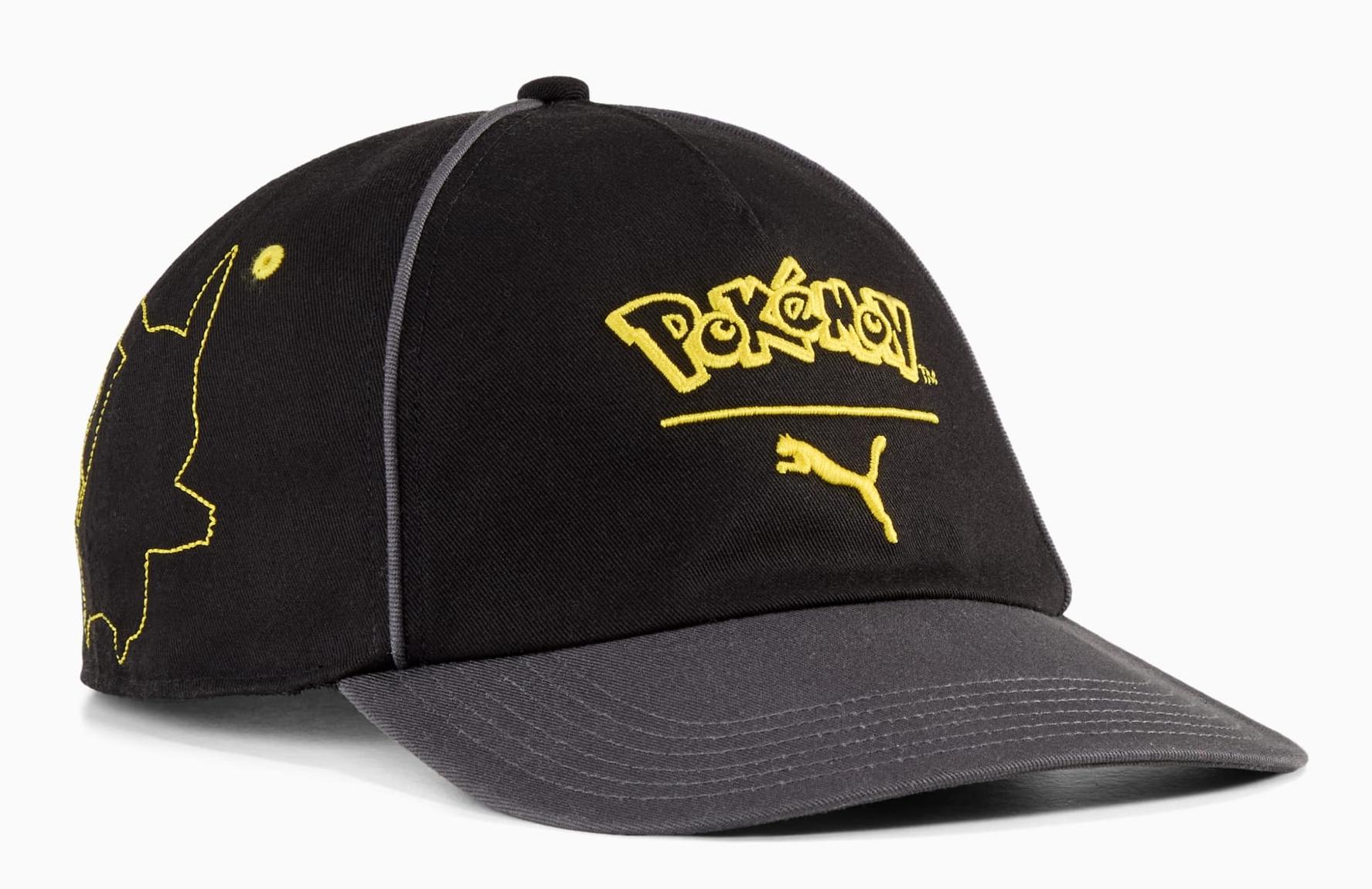Șapcă Puma - Pokemon, neagră