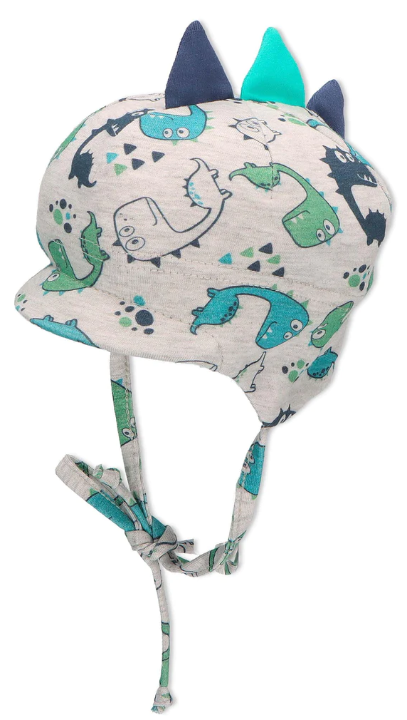 Palarie cu protectie UV 50+ Sterntaler - Dinozaur, 35 cm, 1-2 luni