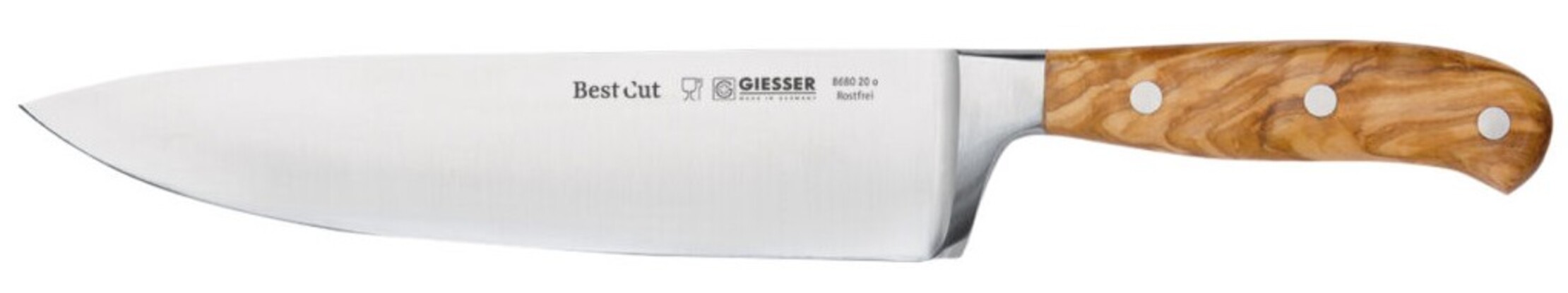 Cuțitul bucătarului  Giesser - BestCut, Chef's, 20 cm