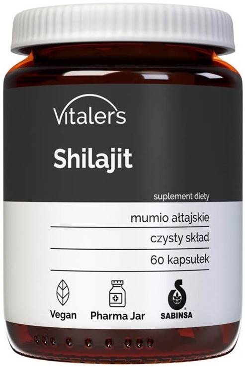Shilajit, 60 capsule, Vitaler's