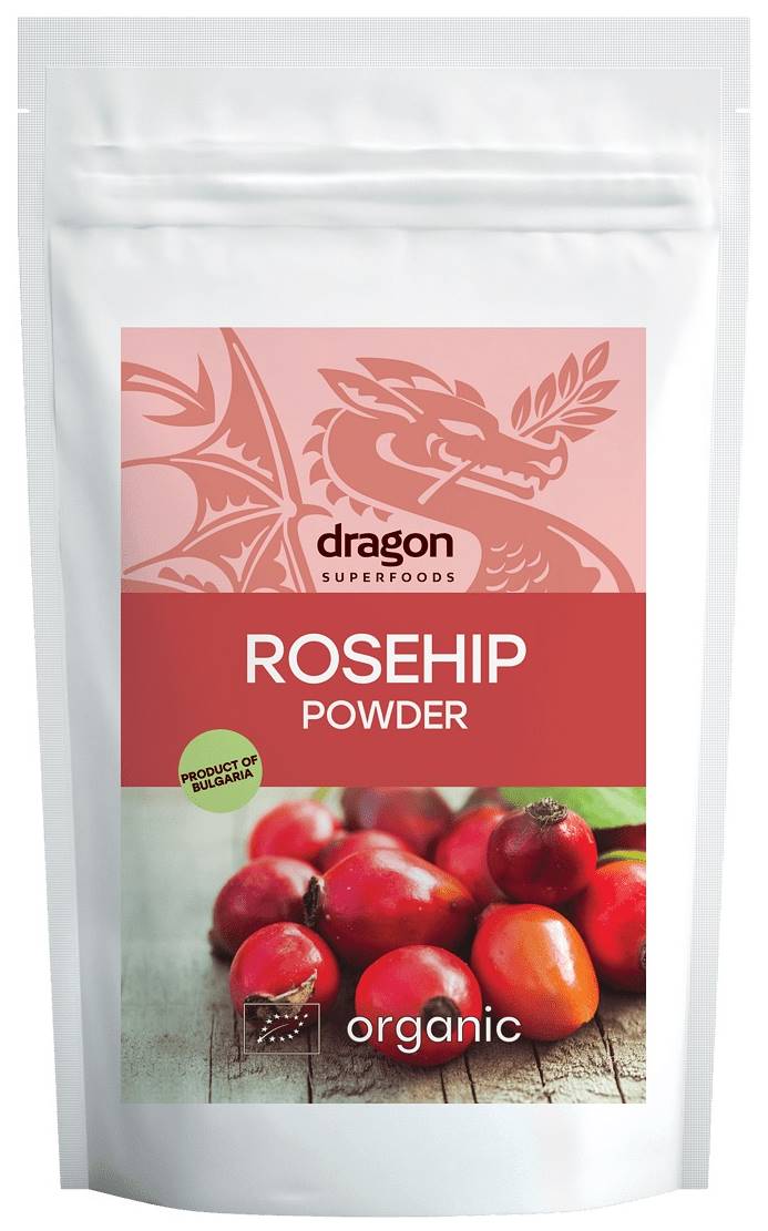 Măceșe pudră, 250 g, Dragon Superfoods