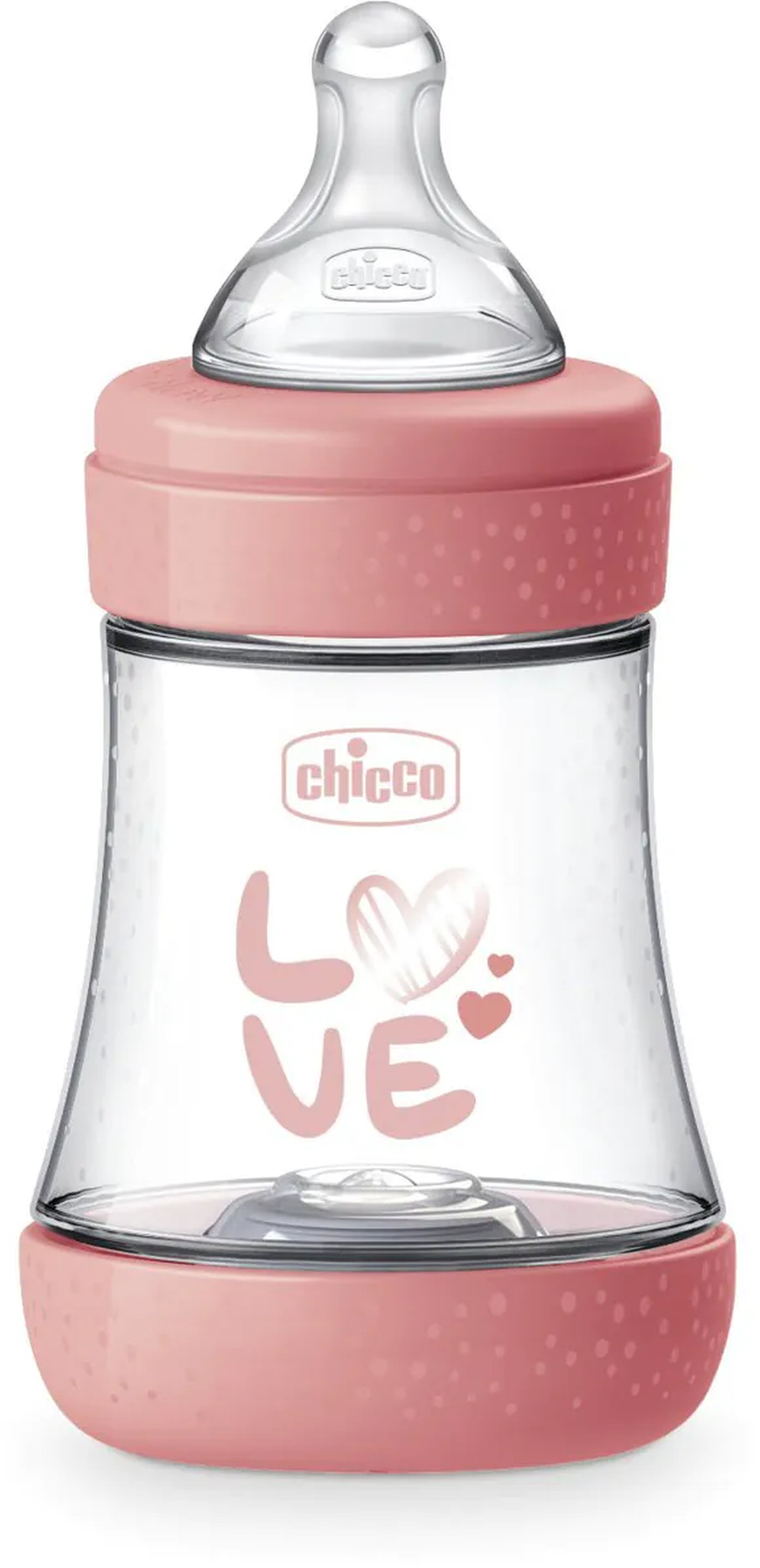 Biberon Chicco - Perfect 5, pentru fată, 150 ml, sortiment