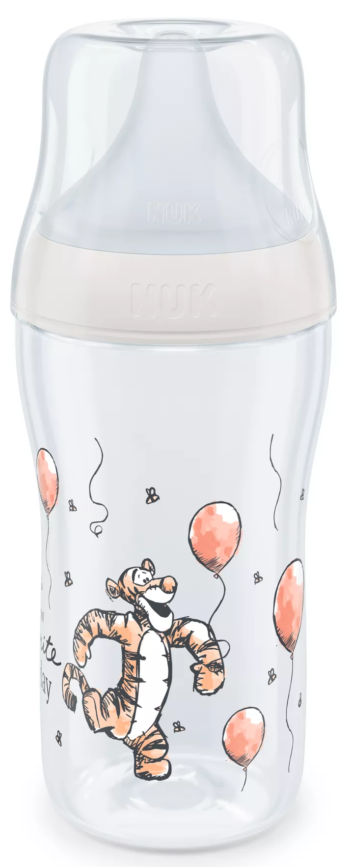 Biberon Perfect Match, Tiger, tetina marimea M, 260ml, Nuk - imagine 2