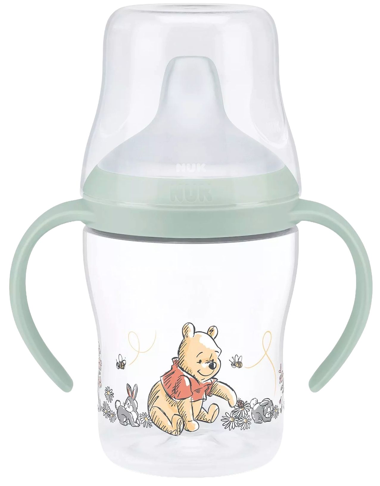 Biberon NUK Perfect Match - Cu duză de suc, TC, РР, 150 ml, Disney, Winnie the Pooh