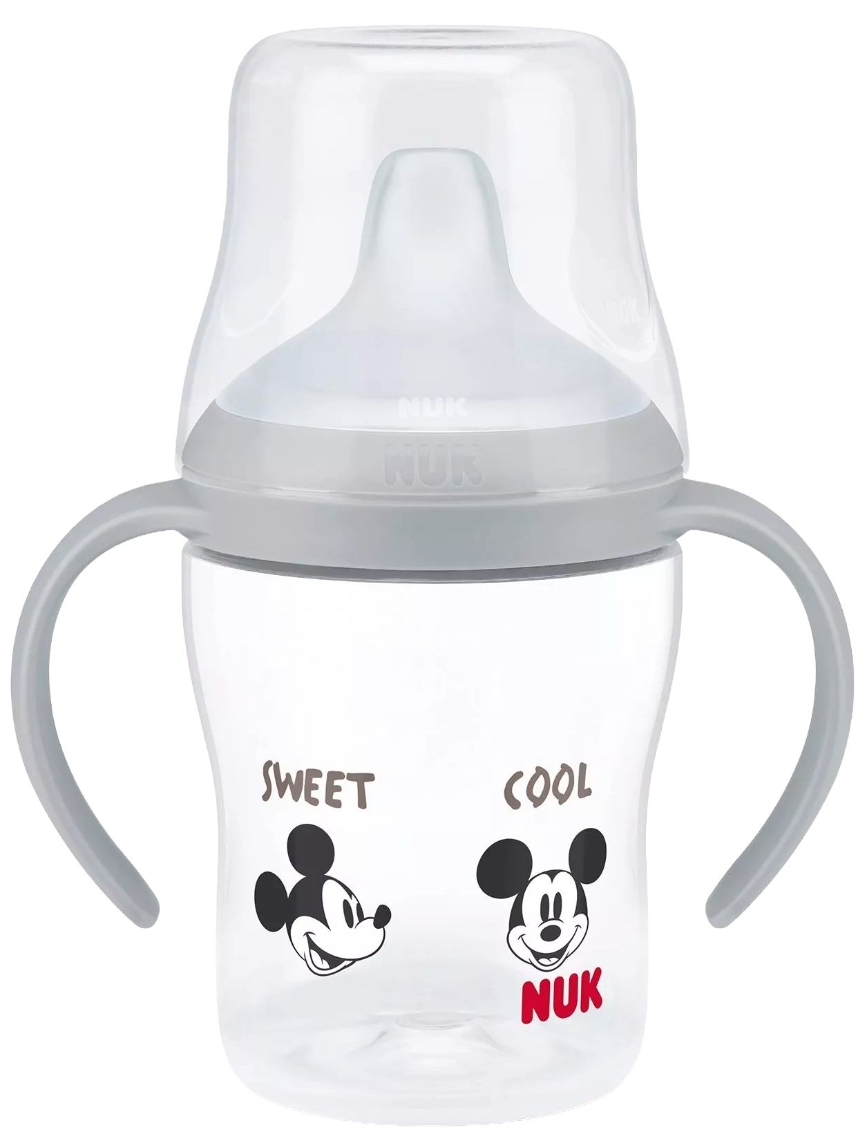 Biberon NUK Perfect Match - Cu duză de suc, TC, РР, 150 ml, Disney, Mickey