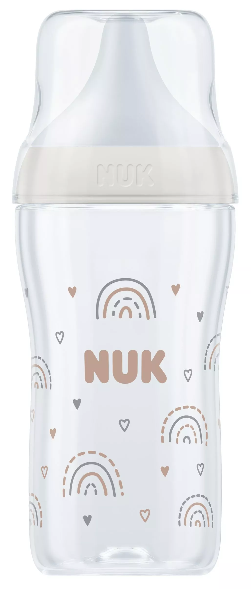 Biberon Perfect Match, Curcubeu, tetina marimea M, 260ml, Nuk - imagine 2