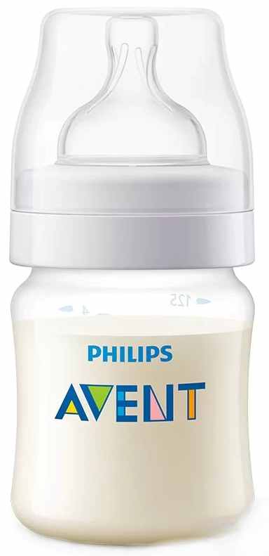 Biberon Philips Avent - Clasic, Anti-colici, PP, 125 ml