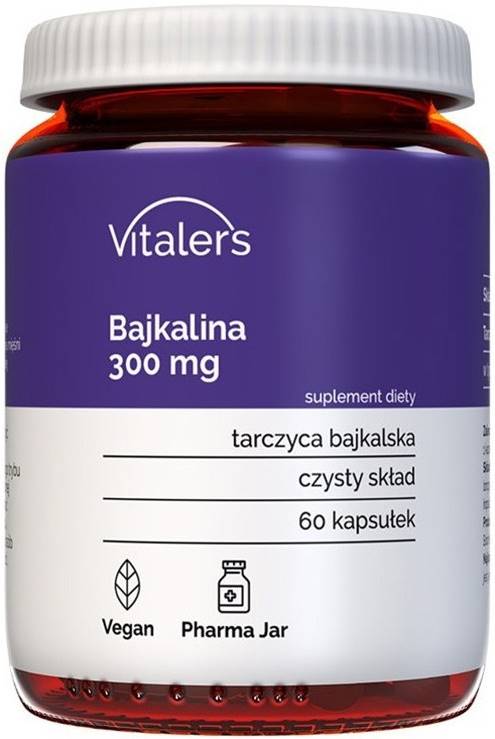 Schlemnik Baikalski, 300 mg, 60 capsule, Vitaler's