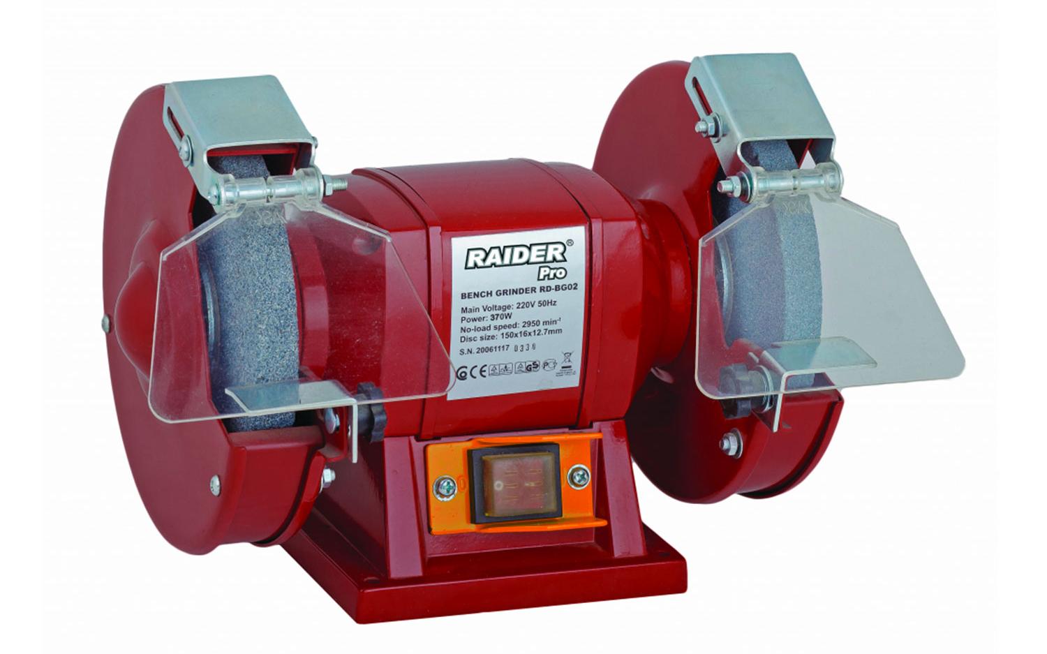 Șmirghel Raider - Pro, RDP-BG02, 370W, ø200mm