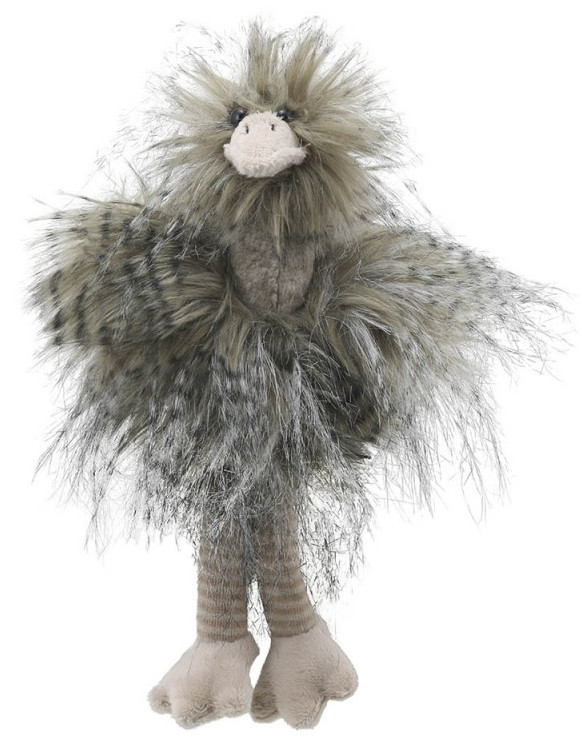 Jucarie The Puppet Company - Prieteni ciufuliti, strut, 15 cm