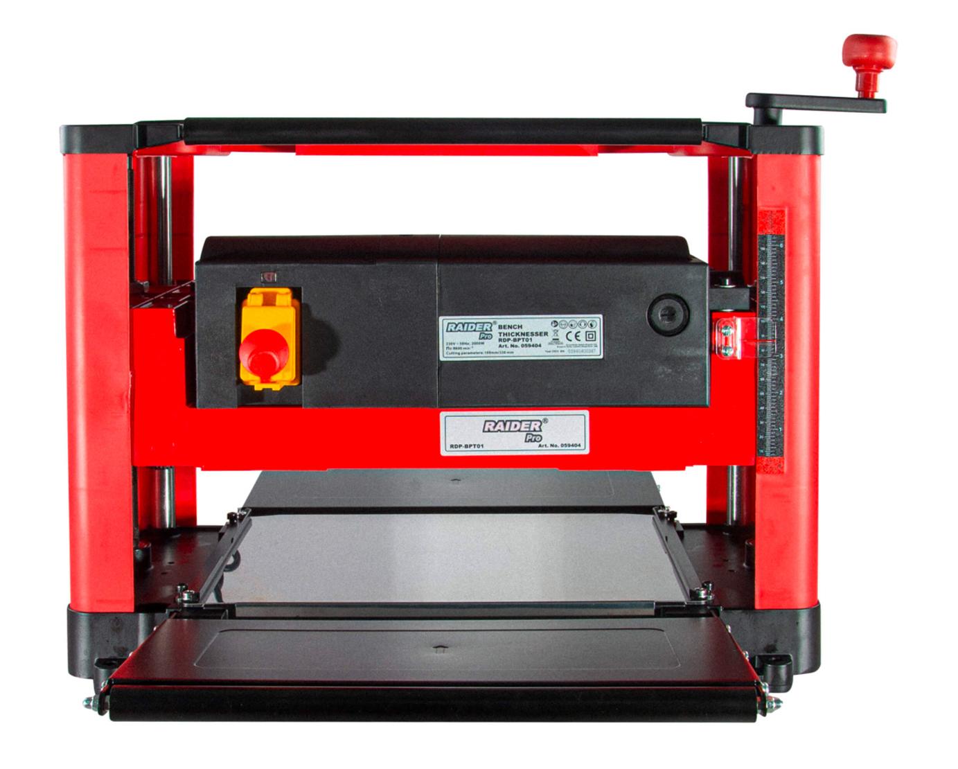 Rindea manuală Raider - Pro, RDP-BPT01, 2000W, 330 mm