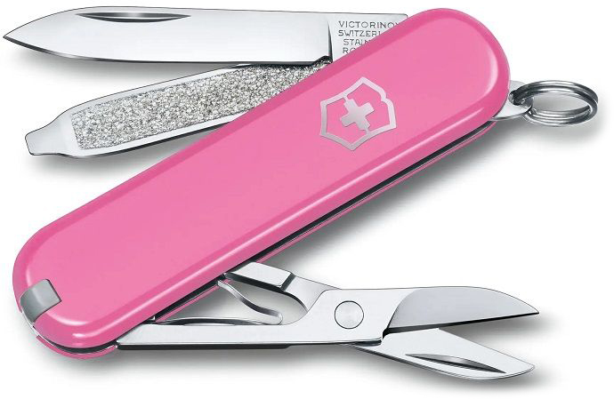 Cuțit de buzunar elvețian Victorinox - Classic SD, Cherry Blossom