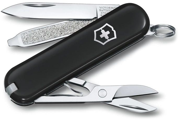 Cuțit de buzunar elvețian Victorinox - Classic SD, Dark Illusion