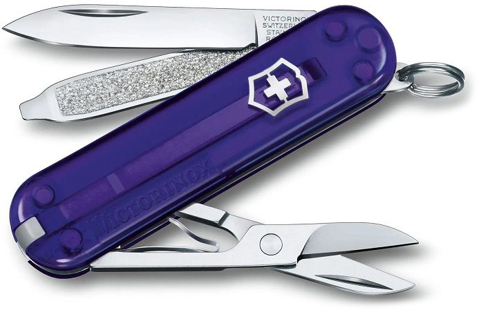 Cuțit de buzunar elvețian Victorinox - Classic SD, Persian Indigo
