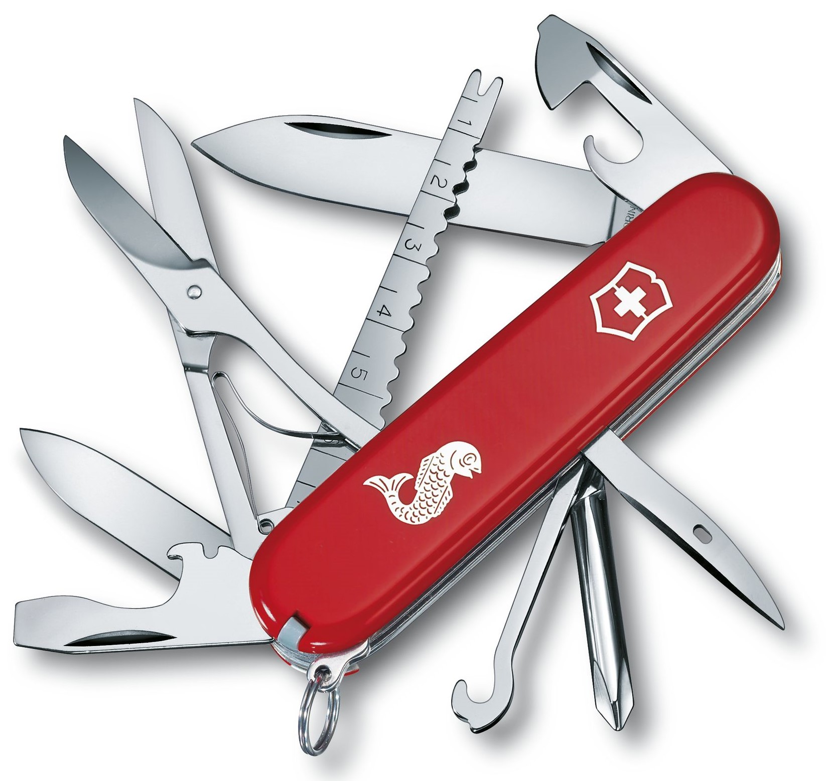 Cuțit de buzunar elvețian Victorinox – Fisherman, 18 functii