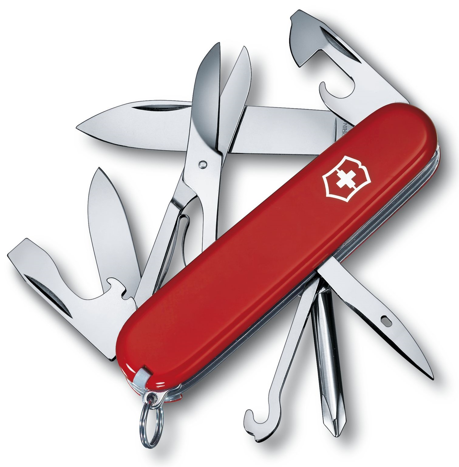 Cuțit de buzunar elvețian Victorinox – Super Tinker, 14 functii