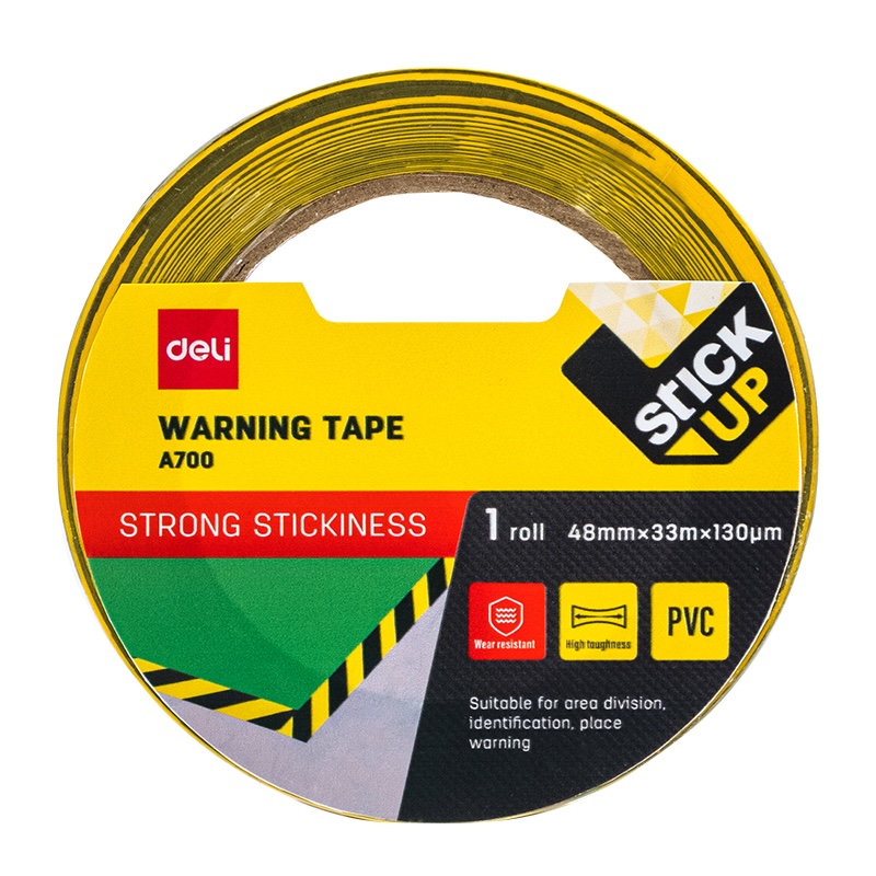 Bara de semnal Deli Stick Up - EA700, autoadeziv, 48 mm х 33 m
