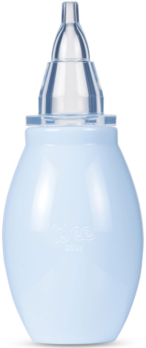 Aspirator nazal din silicon Wee Baby - Albastru