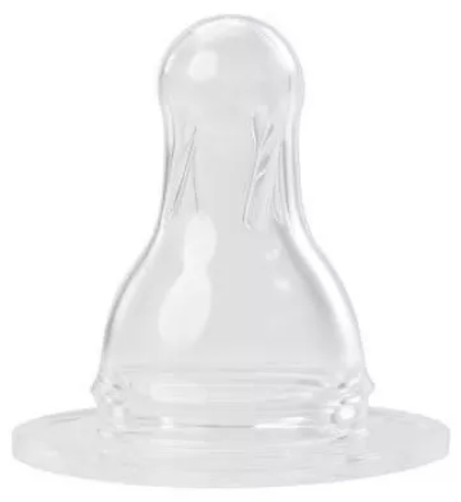 Siliocon tetină pentru lapte Baby-Nova - 2 bucăți